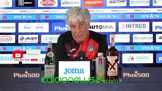 Conferenza stampa Gasperini pre Verona-Atalanta