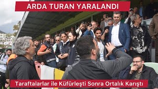 Teknik Direktör Arda Turan, Küfür Ettikten Sonra Bir Taraftar İle Tartıştı.