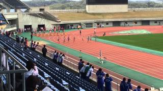 地区別記録会丹有地区 男子100m1組