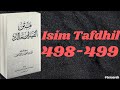 Alfiyyah Ibnu Malik bait 498-499 // ISIM TAFDHIL YANG DIKOSONGKAN DARI ال DAN IDLOFAH //