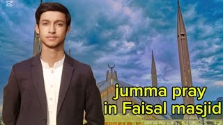 jumma pray | in faisal masjid | ❤ |