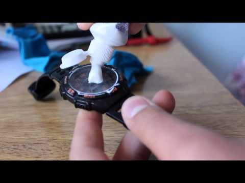 DIY how to remove scratches from a watch // hack 101 #1 DIY how to remove scratches from a watch // hack 101 #1