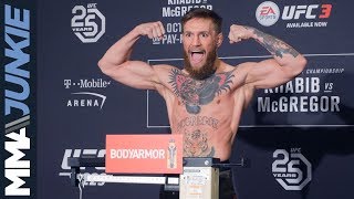 UFC 229 official weigh in highlight