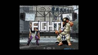 Kofather vs theBEARbrothers android ggpo KOF 2002