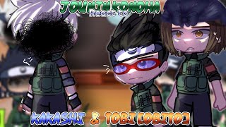 Jounin Konoha + Kotetsu, Izumo, & Iruka React to Kakashi & Tobi [Obito🎭]