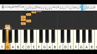 Sasaki to Miyano Ending 1 : Yuusuke Shirai - Ichigo Sunset | Melodica Pianika - Tutorial