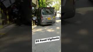 28apr2021 175 boon lay drive #GBK2805A nissan nv350  32 year old man arrested for dangerous driving