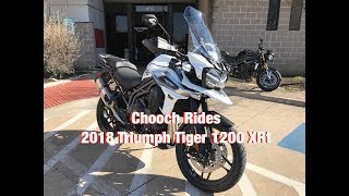 Chooch Rides - 2018 Triumph Tiger 1200 XRt