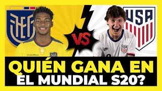 Análisis y Predicción Ecuador vs Estados Unidos | Fecha 1 Mundial Sub20 Argentina 2023 🇪🇨🏆