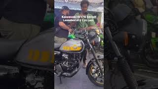 Kawasaki W175 Street AT 1.35Lakh 😱🔥#kawasaki #bike #shorts #review #newbike #hero #explore