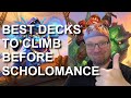 Best decks to climb to Legend before Scholomance Academy (Hearthstone Ashes of Outland)