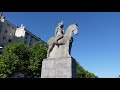 walk in geneva city center of switzerland in 4k 2021