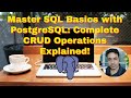 Master SQL Basics with PostgreSQL: Complete CRUD Operations Explained!