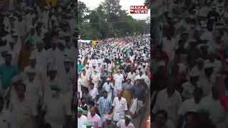 రాహుల్ యాత్రలో జన ప్రవాహం : Huge Crowd Gathered At Rahul Gandhi Jodo Yatra | Mahaa News