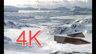 4K - Ilulissat Icefjord Centre -An extraordinary building in an extraordinary setting – Greenland