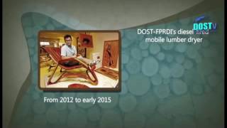 Flash Report : Filipino Artist Creates One of a Kind Furniture Using DOST FPRDI Lumber Dryer