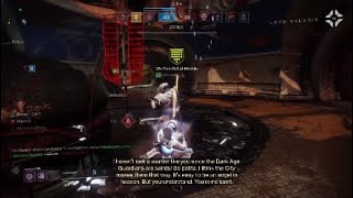 Lord saladin's voice line - we ran out of medals