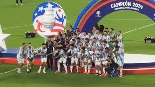 Argentina trophy copa america 2024 lift