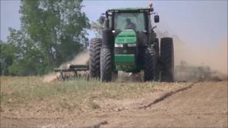 8295R'S DISKING. GARGUILO FARMS FALLTOMATO CROP TILLAGE 1