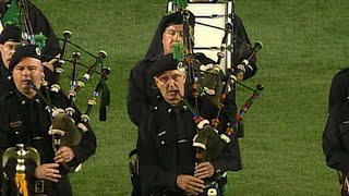 NYPD Pipers perform \