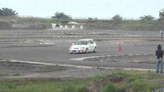 2012九州ジムカーナ第3戦 SA1 入口学選手 1本目 1'21.737