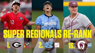 The 16 college baseball super regional teams in 2026, re-ranked