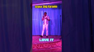 CRUISE Ship KARAOKE #cruiseship #crucero #shorts #bahamas #cruise