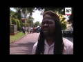 Anti-Mugabe demo in front of Zim embassy