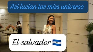 ASI LUCIAN LAS DIFERENTES  CANDIDATAS A MISS UNIVERSO 2023