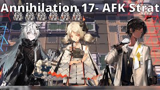 [Arknights]  Annihilation 17 - Research Base Hanger AFK Strat