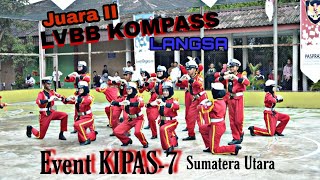 Juara II vafor KIPAS-7 KOMPASS Langsa