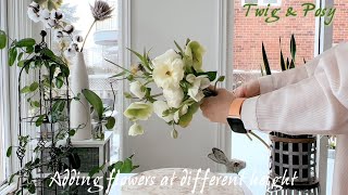 易学易懂插花（一）Simple Floral Arrangement Tutorial