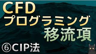 CFDプログラミング　移流項　⑥CIP法