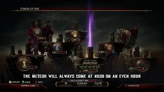 EASIER Way To Time Meteors To Access Hidden Kombat League Skin Towers In MK11