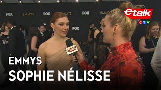 Sophie Nélisse reacts to Melanie Lynskey missing the Emmys | Etalk