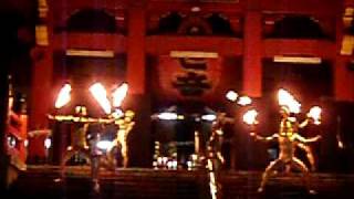 ２００９年第３２回大須大道町人祭金粉ショーat大須観音４