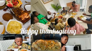 VLOGTOBER|| Come have thanks giving Lunch with us| Lunch with Family