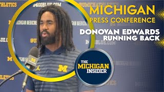 Win or lose, Michigan RB Donovan Edwards is \