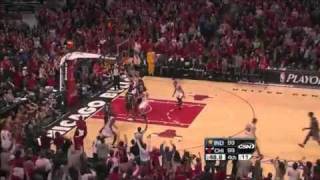 Kyle Korver Game Winning Playoff 3 vs Indiana (Stacey King Call)