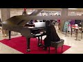 【札幌ストリートピアノ】xmas ドビュッシー【アラベスク１番】 debussy