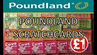 Trying Poundland Charity Scratchcards!