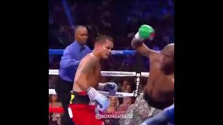 The punch that nearly ko'd Floyd Mayweather #