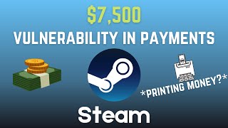 Adding infinite funds to your Steam wallet - $7,500 bug bounty report