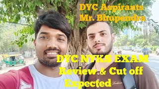 NYKS DYC 3rd Batch Exam Review : Cut off expected :