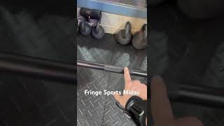 Not sponsored, honest quick review Fringe Sports Midas Revenge bar.