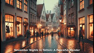 November Nights in Tallinn: A Peaceful Wander