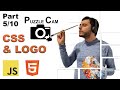 CSS Style and Logo design for JavaScript puzzle game