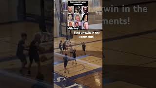 Who is it? Find ur twin in the comments! #basketball #subifnew #funny #4ksubscribers #makeitviral