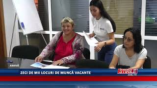 Zeci de mii locuri de muncă vacante