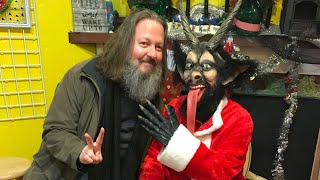 Meeting Krampus at an Art Gallery | Vlogmas Special